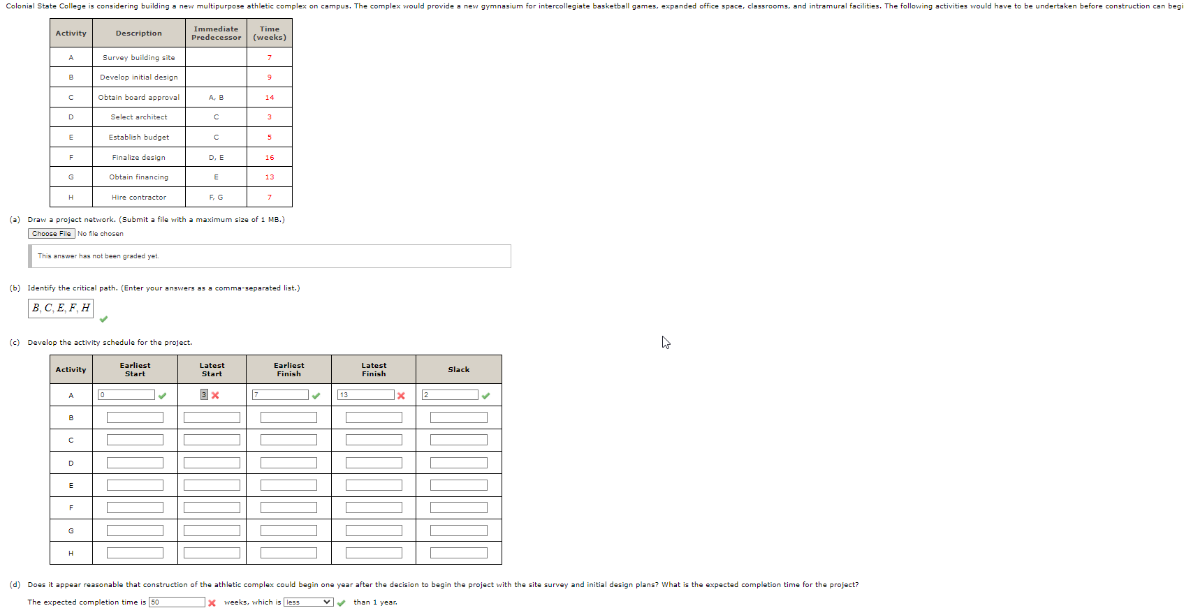 Colonial State College is considering building a