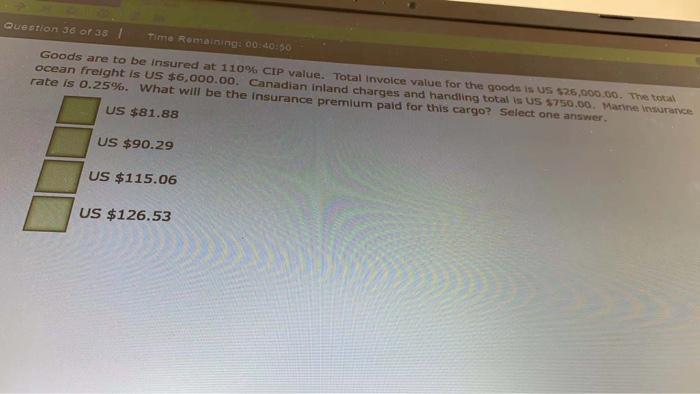 Time Remaining: 00:52:01 The UCP 600 rules