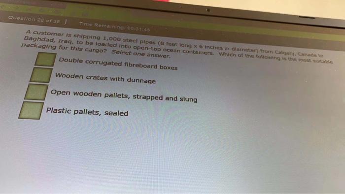 Time Remaining: 00:52:01 The UCP 600 rules