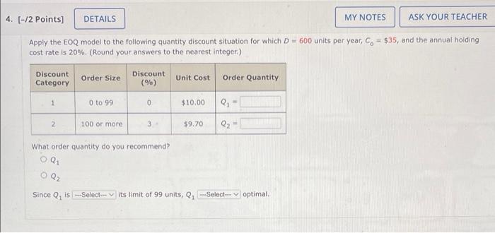 this is one question 4. [-/2 Points] DETAILS MY