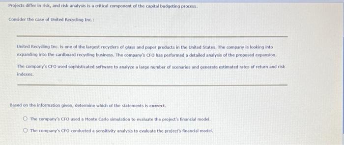 please help the options in the drop down Projects