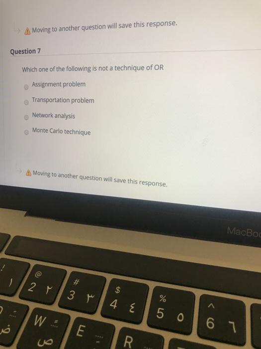 operation research Question 2 OR can evaluate