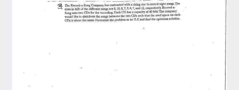 The Record-a Song Company has contracted with a