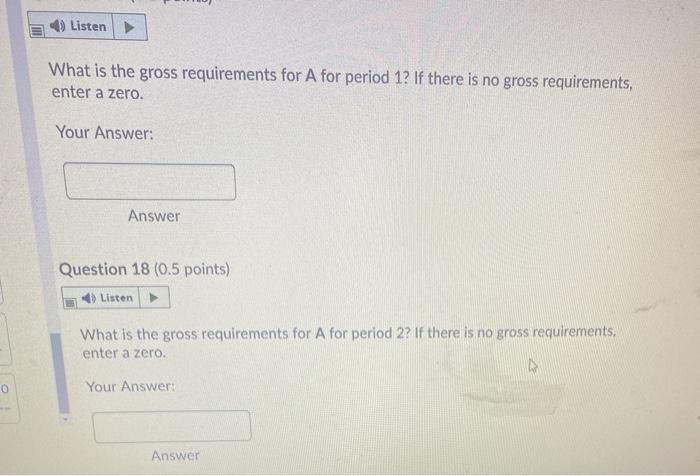 Use the following inventory information for the