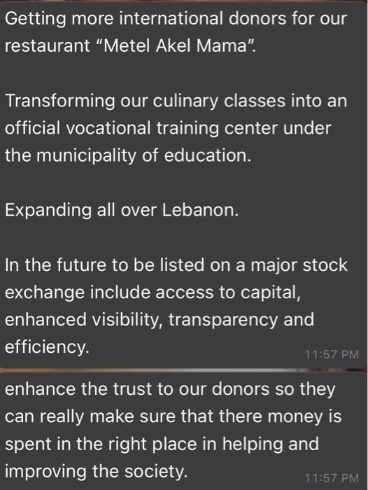 please all the points , in details please its a