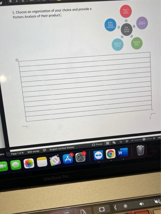 help me answer this expert thank you 1. Choose an