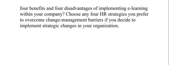 Discuss five strategies for dealing with the