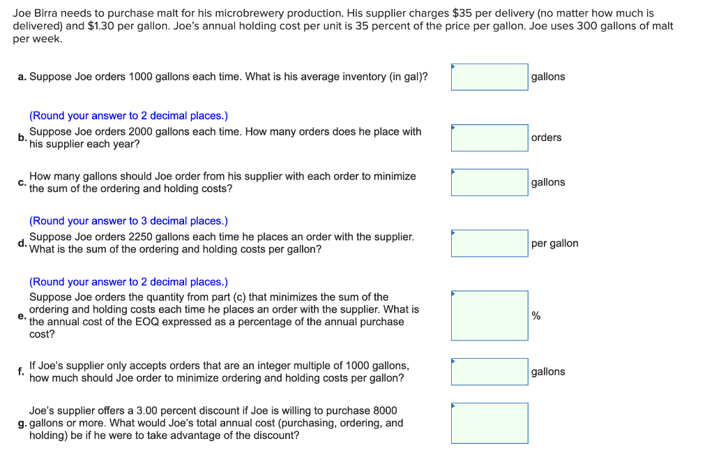 PLEASE ANSWER I WILL THUMBS UP Joe Birra needs to