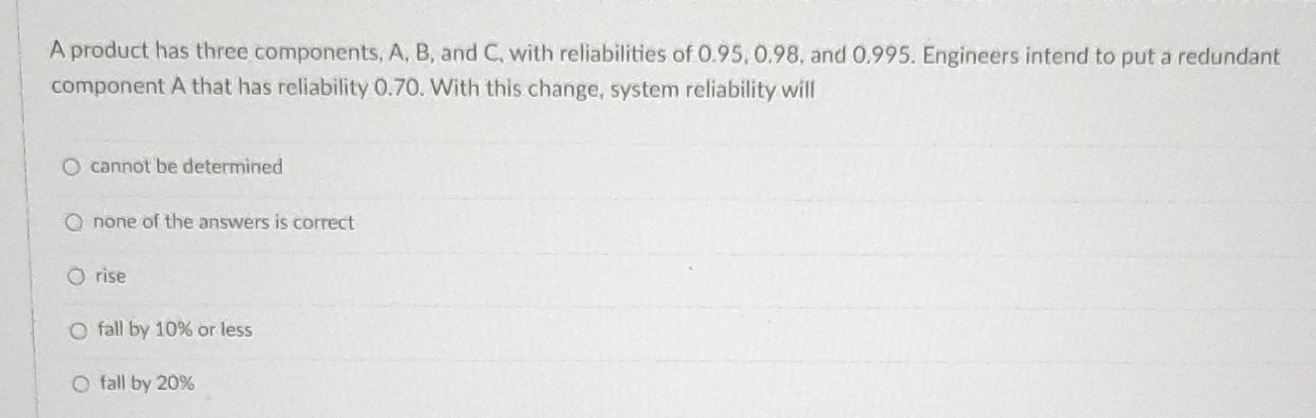 send help asap pls A product has three