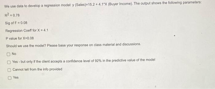 Please show steps We use data to develop a