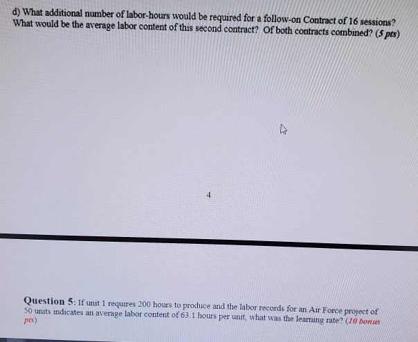 Question 4: Your firm designs PowerPoint slides