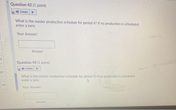 Answer Question 37 (5 points) Listen Annual