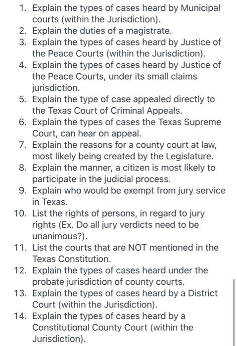 please help:'( Short Answer Questions 1. List the