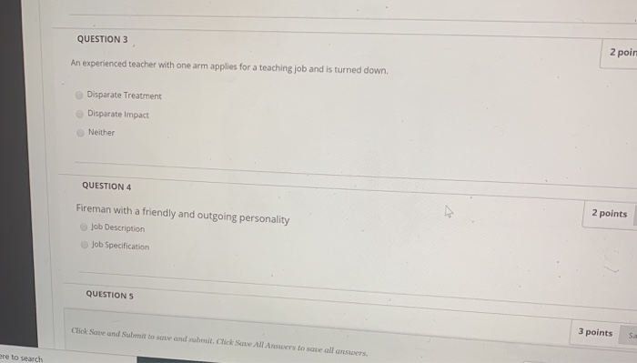 QUESTION 3 2 poir An experienced teacher with one