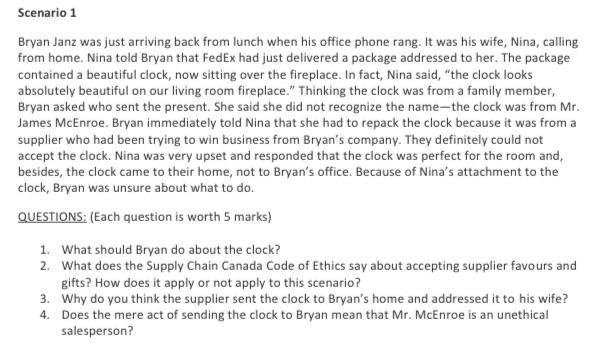 Explain each questions briefly? Thanks :) Bryan