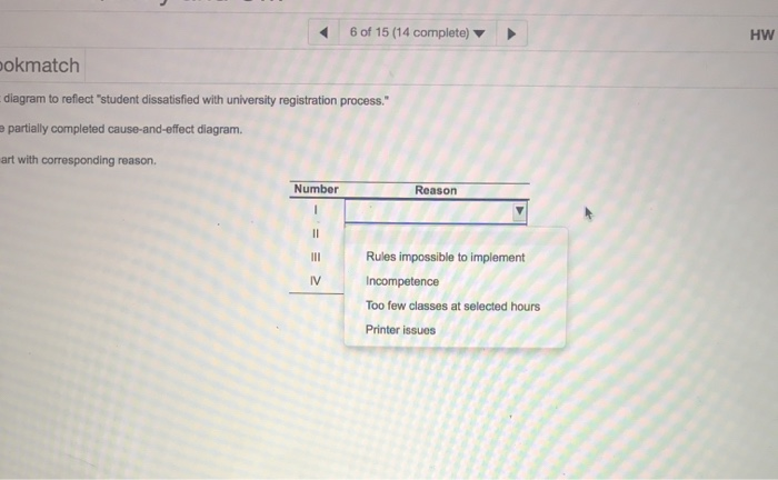 reflect "student dissatisfied with university
