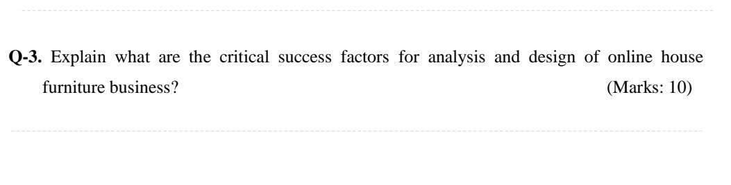 please help! Q-3. Explain what are the critical