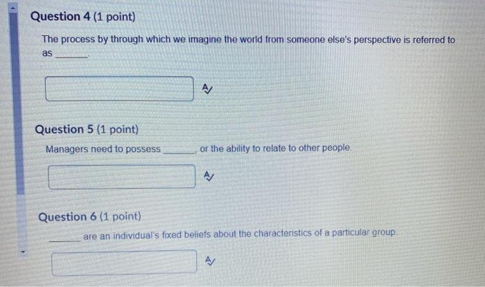 Question 1 (1 point) Saved stressors are