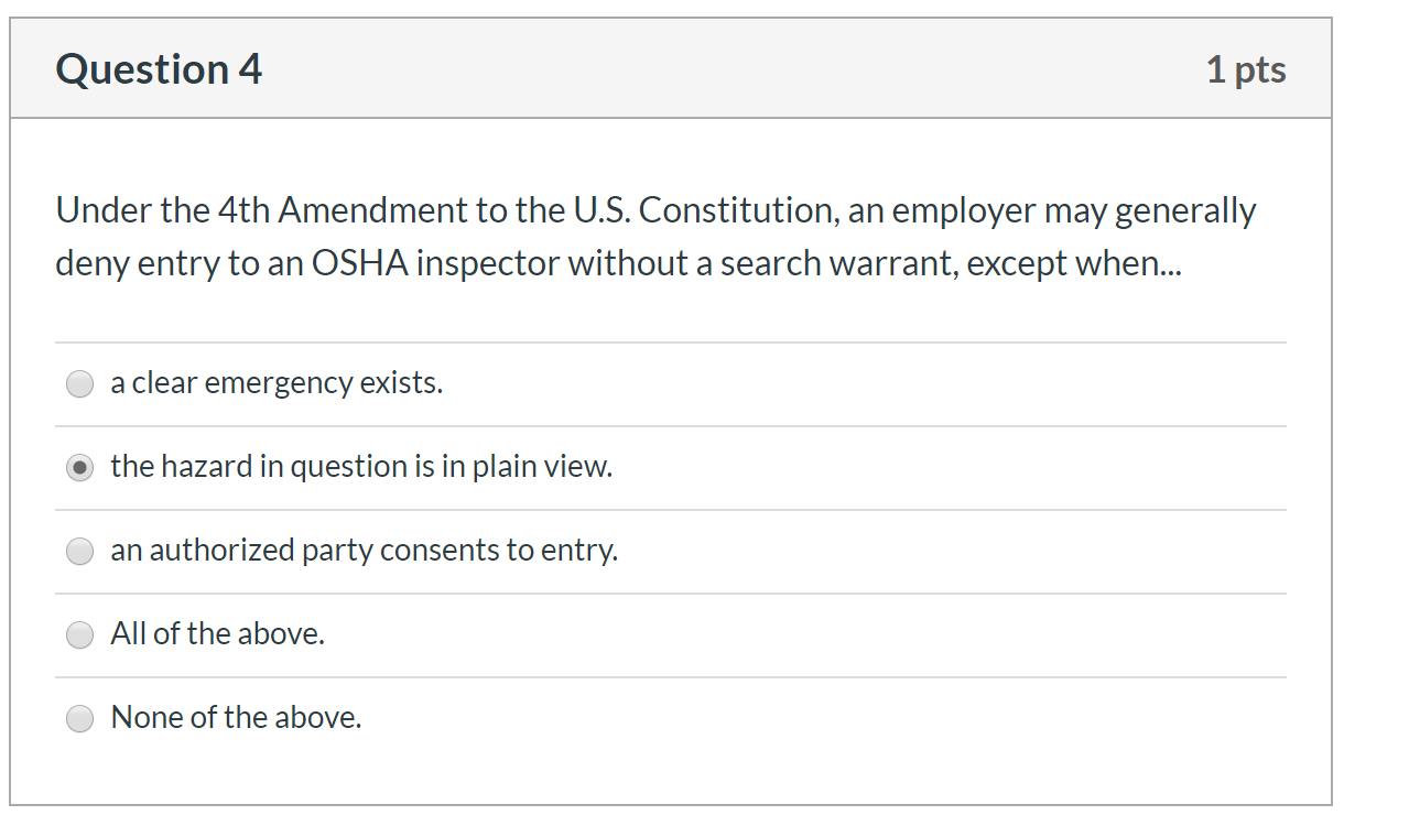 Please choose the correct answer for each