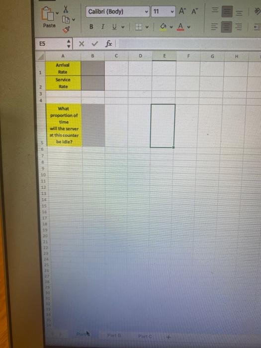 Calibri (Body) v11 ' ' Paste BIU ES x fe A F G 1