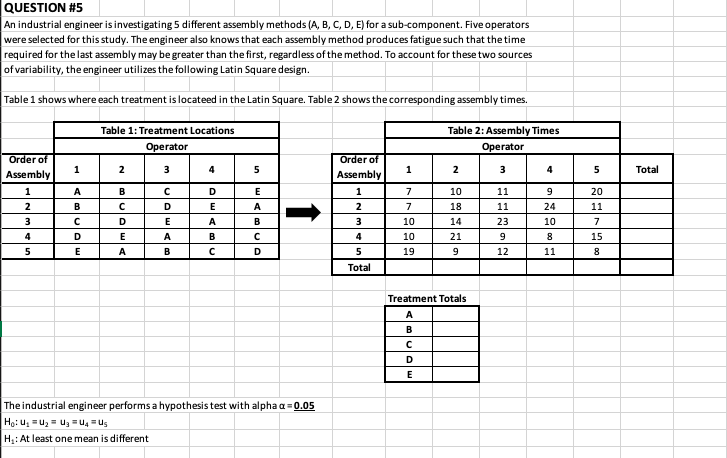 Please use Excel and show all formulas/work