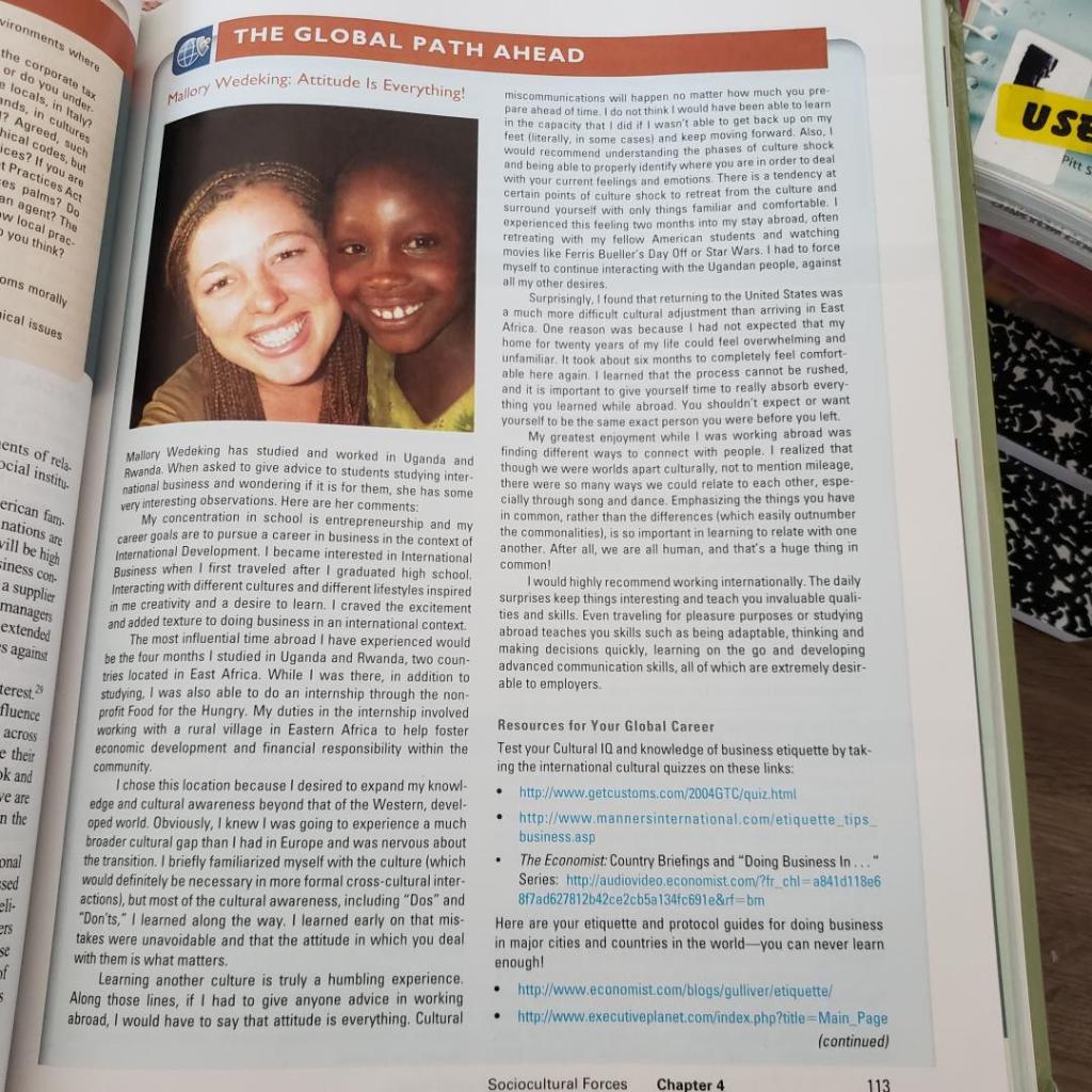 Why is the article titled, Attitude Is