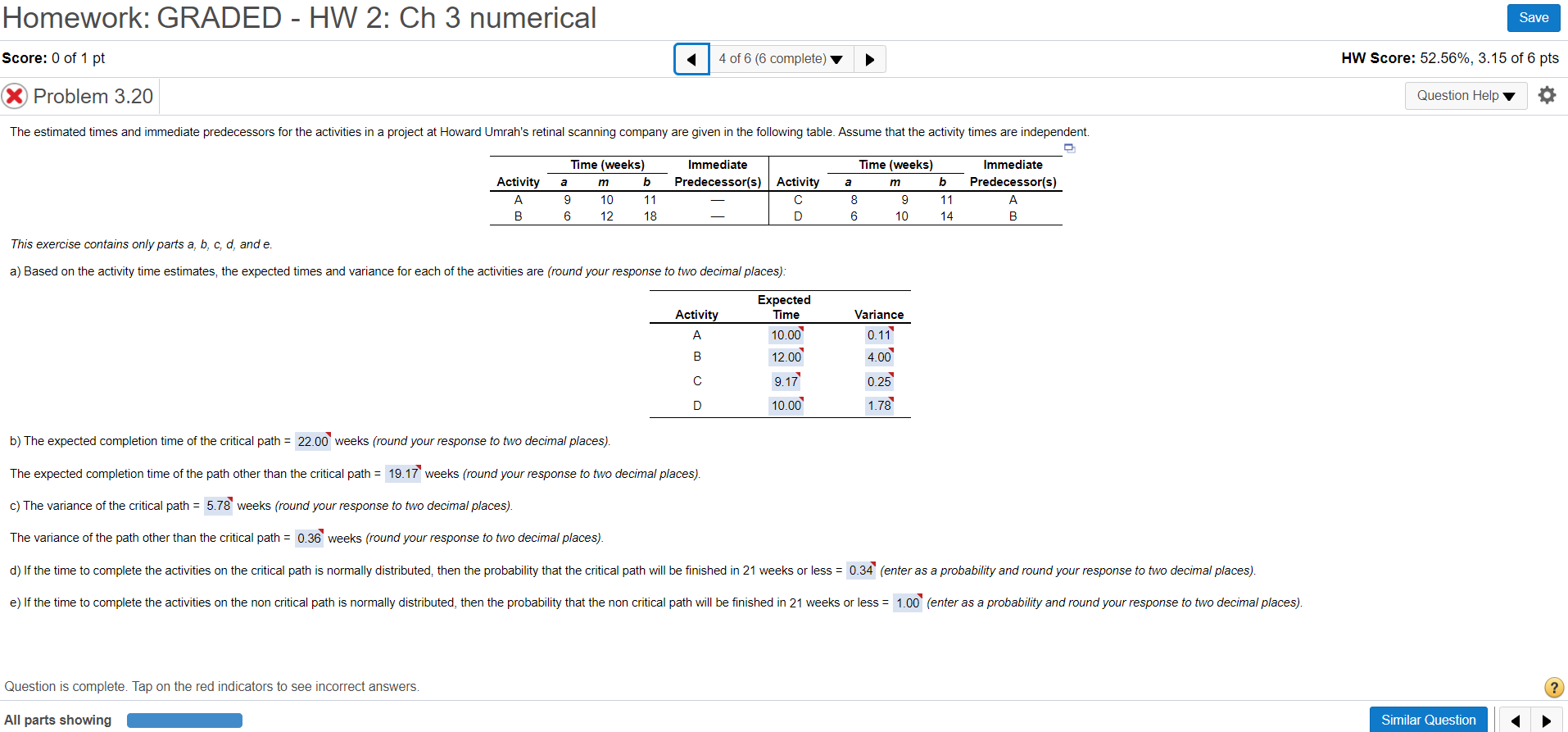 Homework: GRADED - HW 2: Ch 3 numerical Save