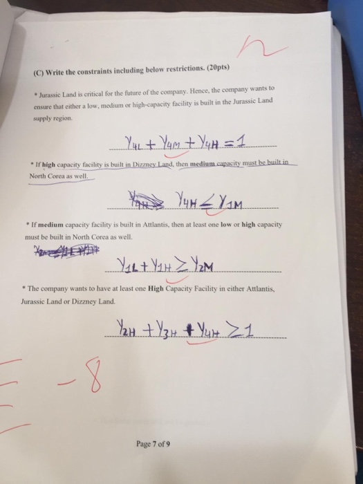 answer c is base on the question #3 Question 3.