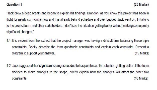 Read the Case study and answer the questions that