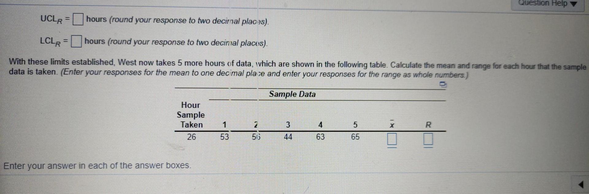 Answer all parts correct and complete or don't
