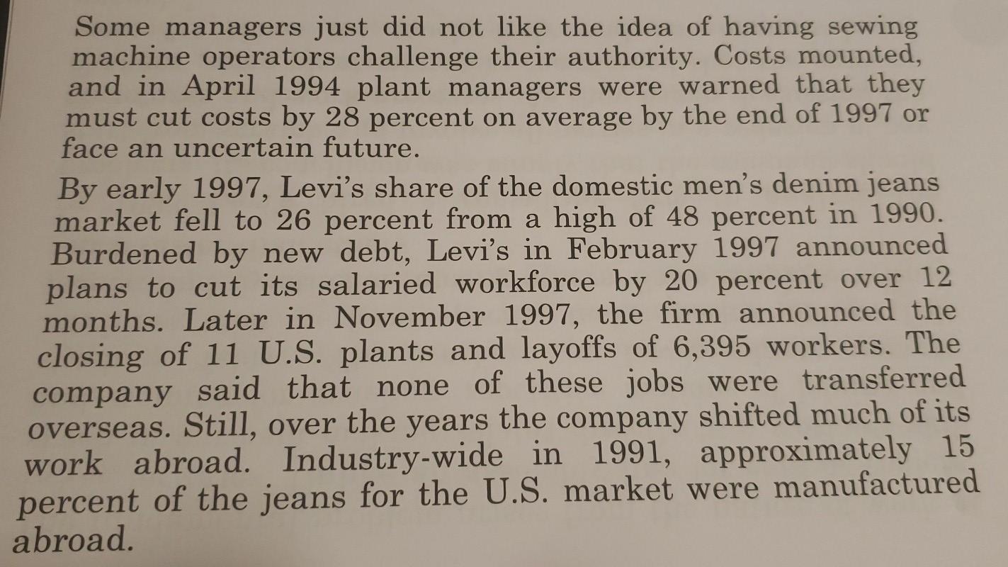 CASE STUDY: JEANS THERAPY - LEVI'S FACTORY