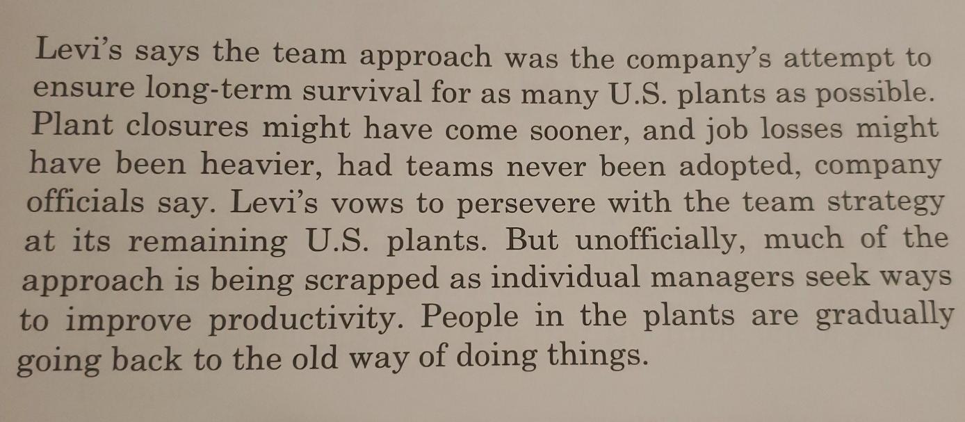 CASE STUDY: JEANS THERAPY - LEVI'S FACTORY