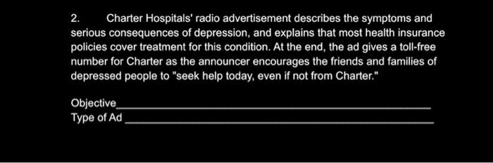 Assignment This exercise will give you some