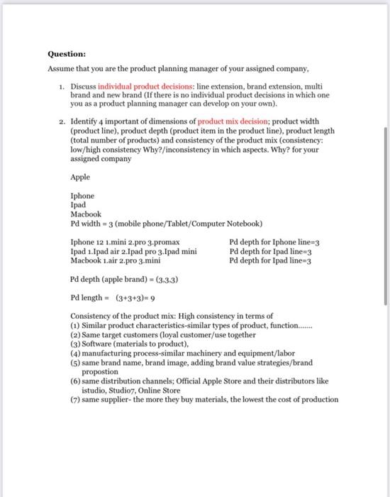 Please do this work as Wall's company 3. The