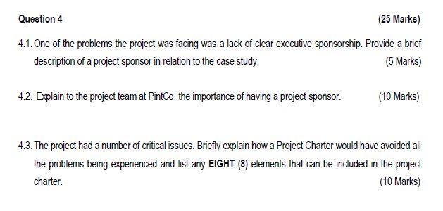 Read the Case study and answer the questions that