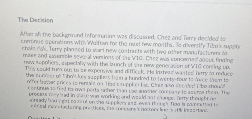 que is do you agree with the decision to start