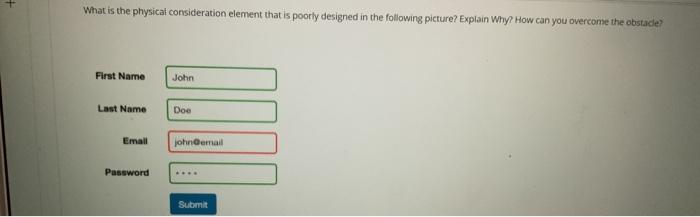 What is the physical consideration element that