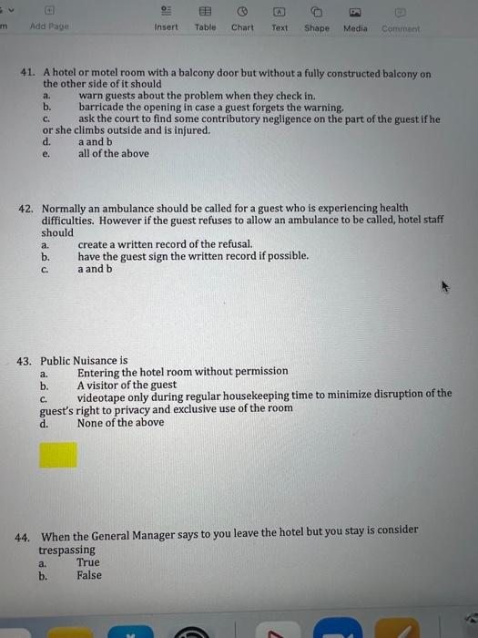 48. Contract can be verbal binding. a. True b.