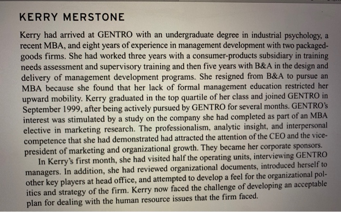 GENTRO's CEO and its Board had come to a