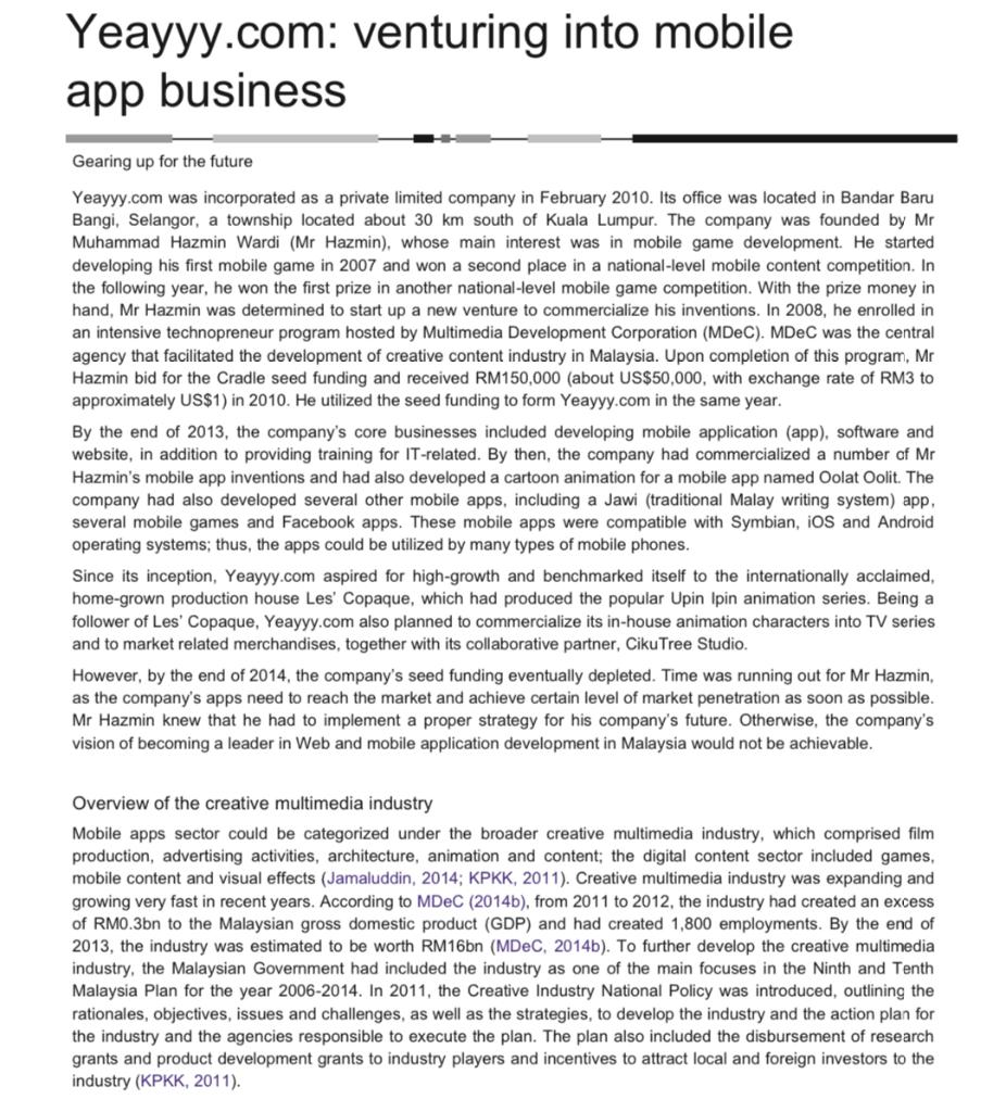 Yeayyy.com: venturing into mobile app business