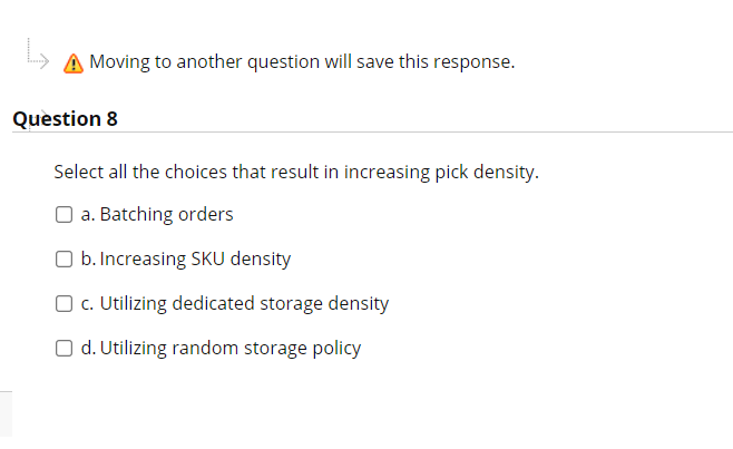 A Moving to another question will save this