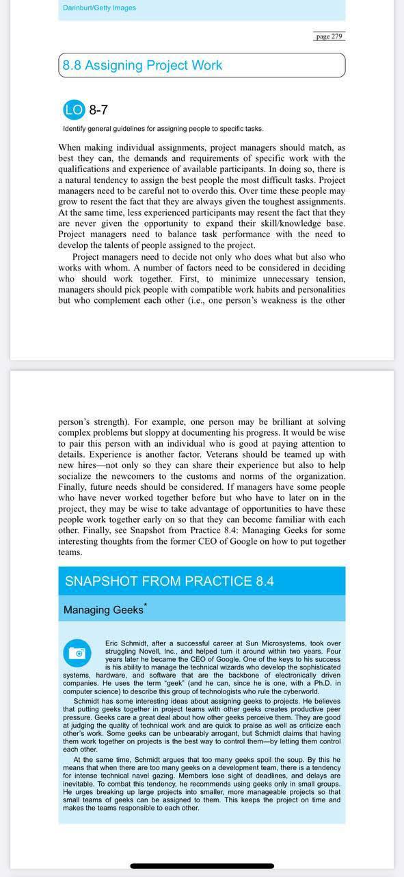 Why would people resist a multi project resource