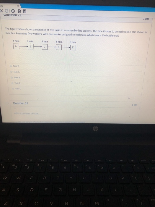 as x Com Question 21 I pts The figure below shows