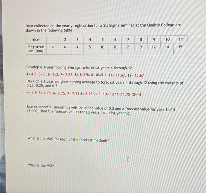 just the bottom 3 please Data collected on the