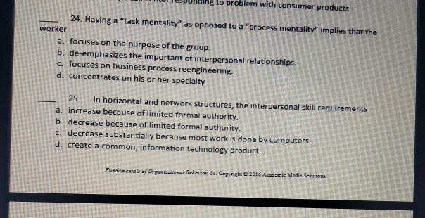 LLIRI Tesponding to problem with consumer