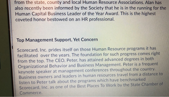Regarding Human Resource Management. Please view