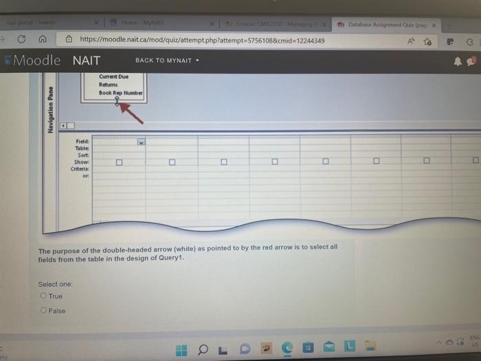 Examine the picture below. Answer the True or