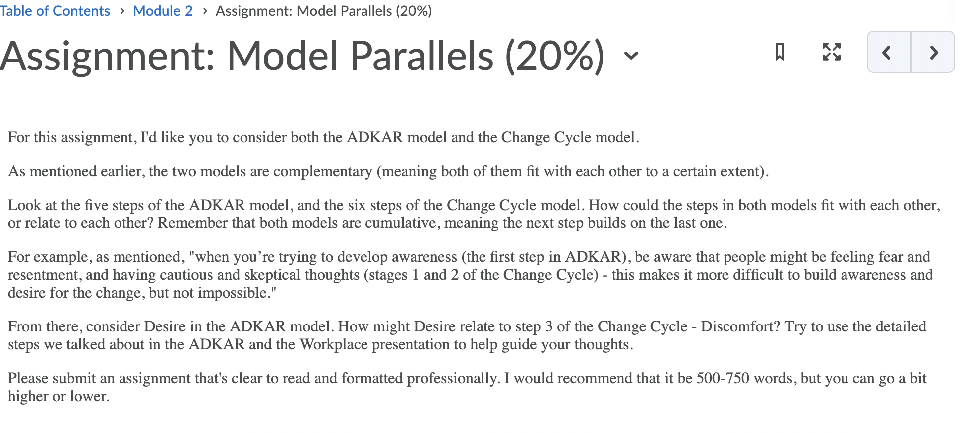 Table of Contents > Module 2 > Assignment: Model