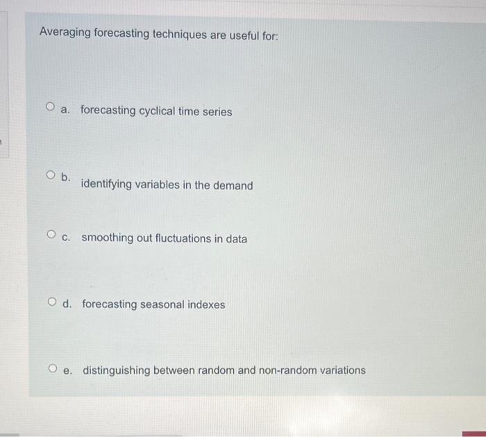 Consider the data below: Periods Demand Moving