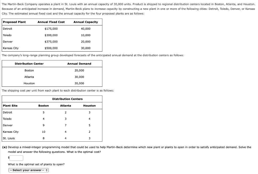 Please thoroughly show how to solve and show all